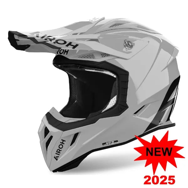 Airoh Aviator Ace 2 Cement Grey Gloss MX Helmet – Enduro Tyres