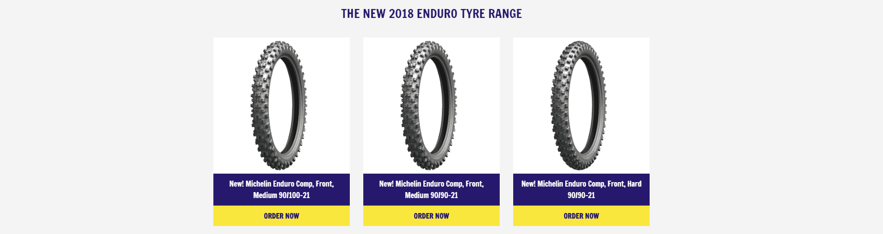 Everything you need to know about the new Michelin Enduro tyre range