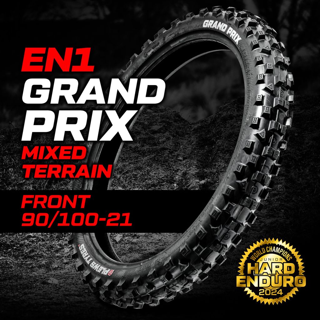 Plews EN1 Enduro Grand Prix, Front, 90/100-21