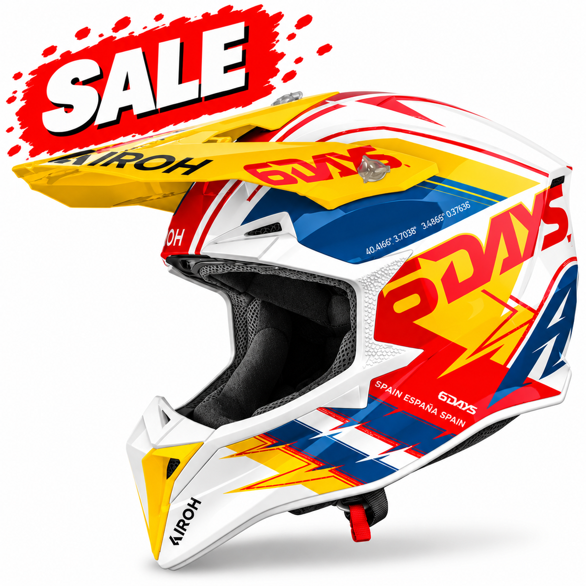 AIROH WRAAAP SIX DAYS 2024 LTD EDITION HELMET