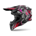 Airoh Wraaap Cyber Red Matt MX Helmet