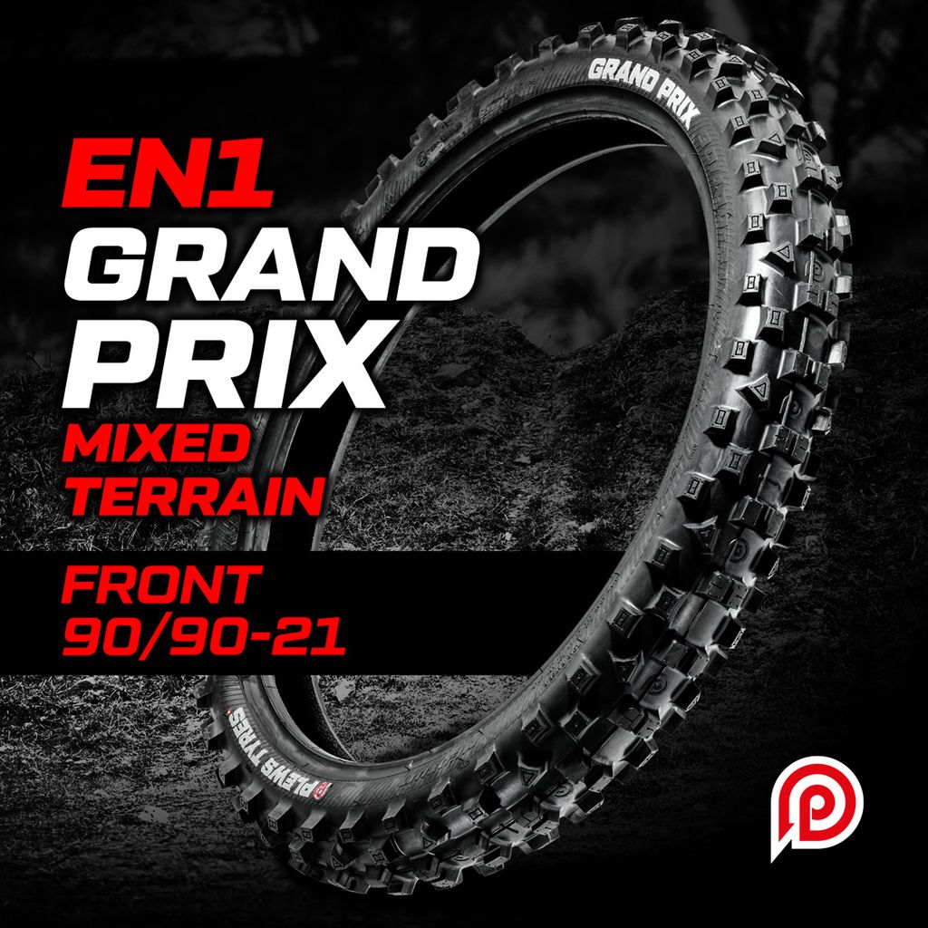 Plews EN1 Enduro Grand Prix, Front, 90/90 - 21