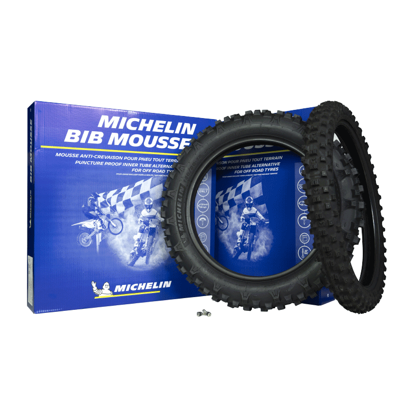 NEW Michelin Medium & Bib Mousse Combo Deal 7