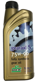 ROCK OIL GEARAXL S - FULLY SYN. GEAR OIL - 75W90 - 1L