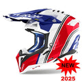 Airoh Aviator 3 Hima Red Gloss MX Helmet