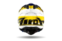 Airoh Aviator 3 Monach Blue/Yellow Gloss MX Helmet