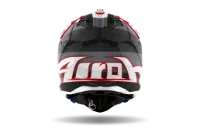 Airoh Aviator 3 Monach Grey/Red Matt MX Helmet