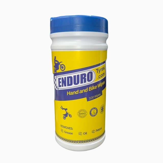Enduro Tyres Hand and Bike Wipes
