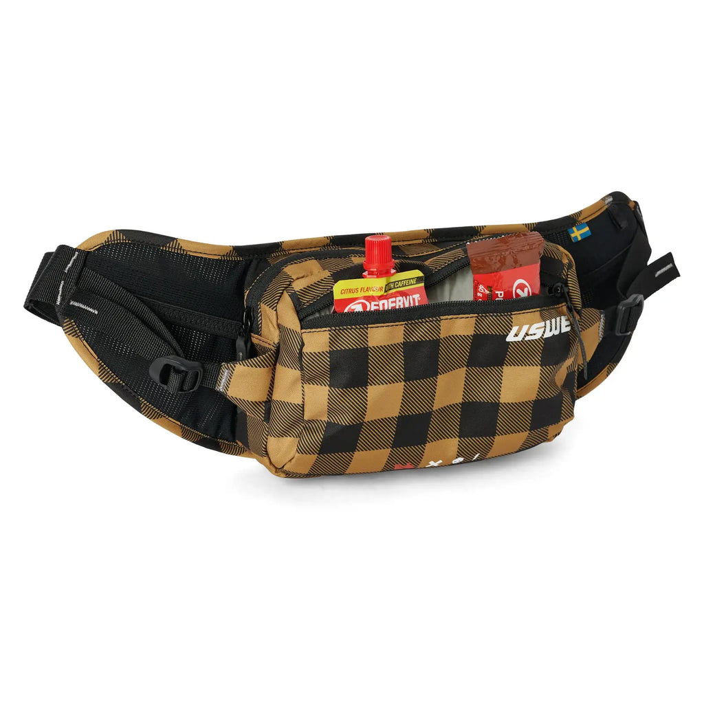 USWE Waist 2 Hip Pack – Flannel Bronze/Black