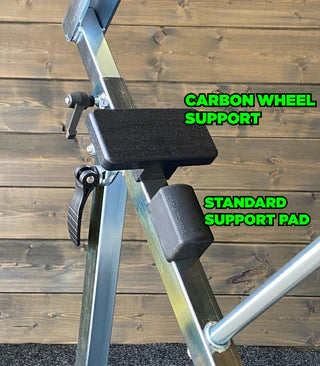 Carbon Fiber Wheel Supports for Street Bike Tire Changer