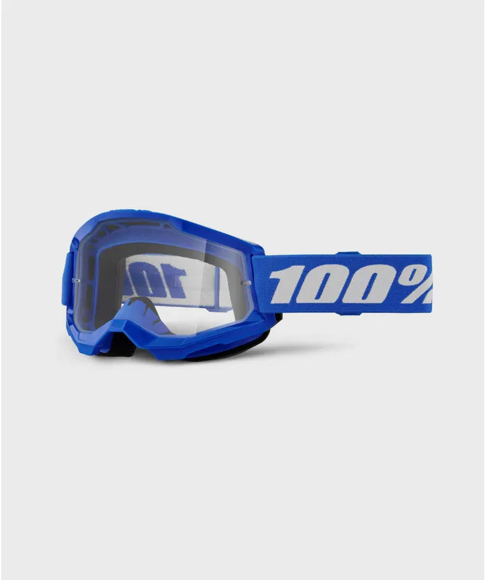 100% Strata 2 Clear Lens Goggles