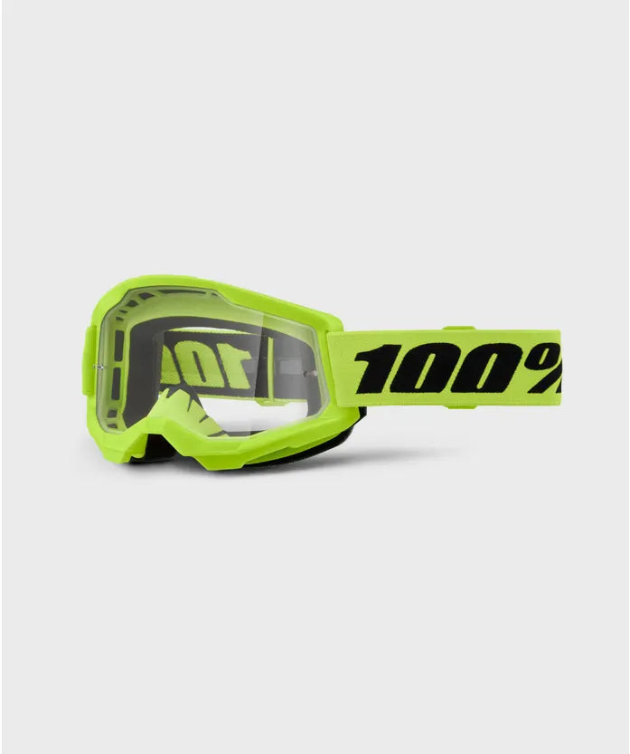 100% Strata 2 Clear Lens Goggles