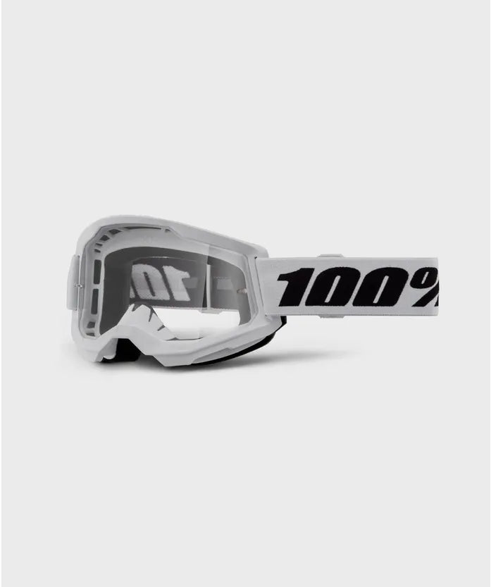 100% Strata 2 Clear Lens Goggles