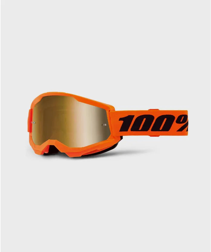 100% Strata 2 Mirrored Lens Goggles