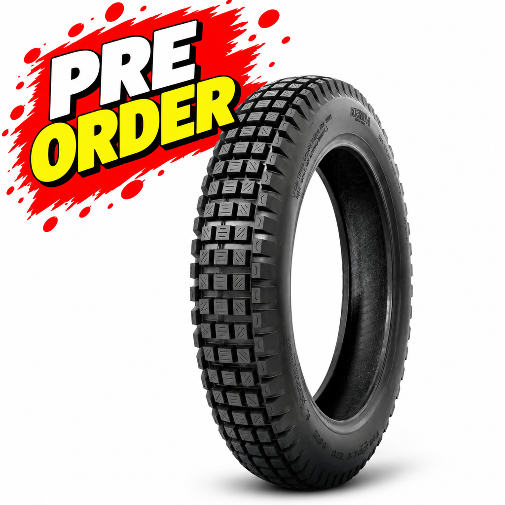 * PRE ORDER * Kenda IBEX Trials Tubed Tyre, Rear, 120/100R18 68M TT