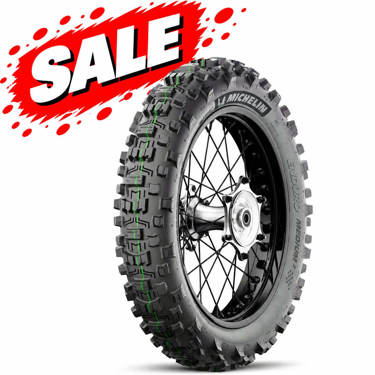 Michelin Enduro Medium 2, Rear, 140/80-18 - LIMITED STOCK!!