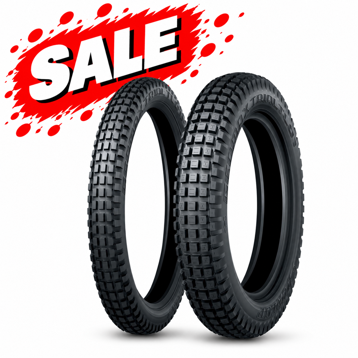 Dunlop Trials Combo Deal - Geomax TL-01