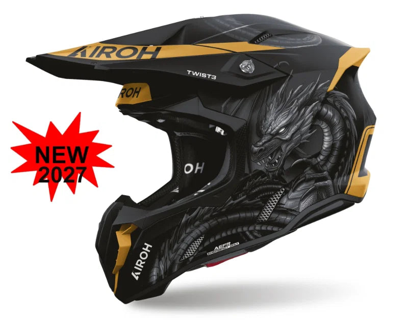 AIROH TWIST 3 MALEFYCIENT MATT MX HELMET – Enduro Tyres