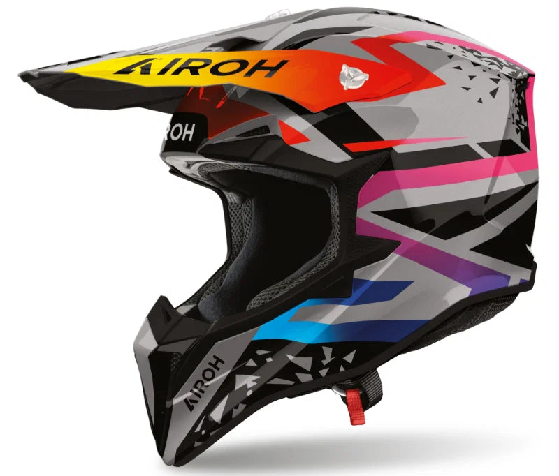 AIROH WRAAAP KARMA GLOSS MX HELMET