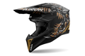 Wraaap Cyborg Matt MX Helmet + Free Goggles
