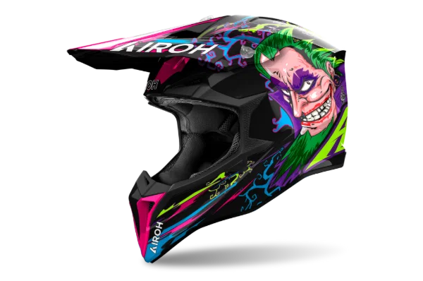 Wraaap Music Gloss MX Helmet + Free Goggles